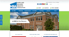 Desktop Screenshot of marylandbuilders.org